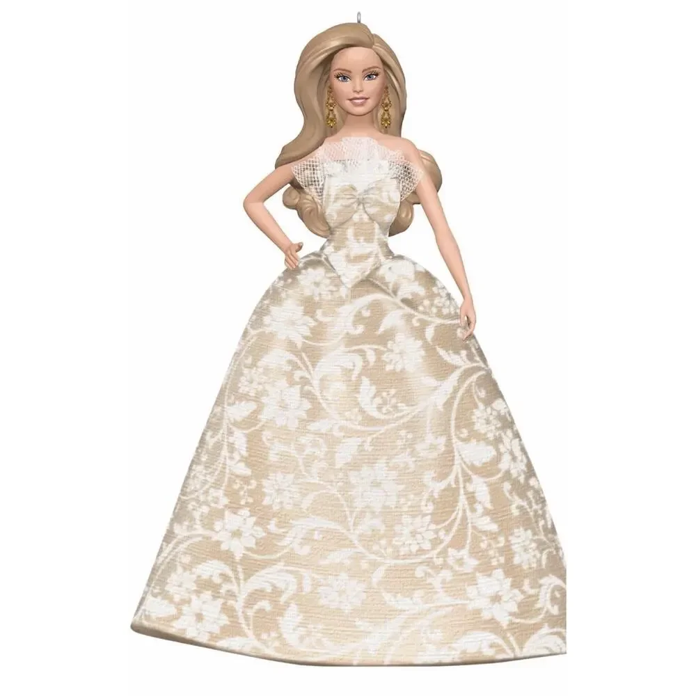 Hallmark Keepsake Christmas Ornament, Holiday Barbie, Gifts for Barbie Fans
